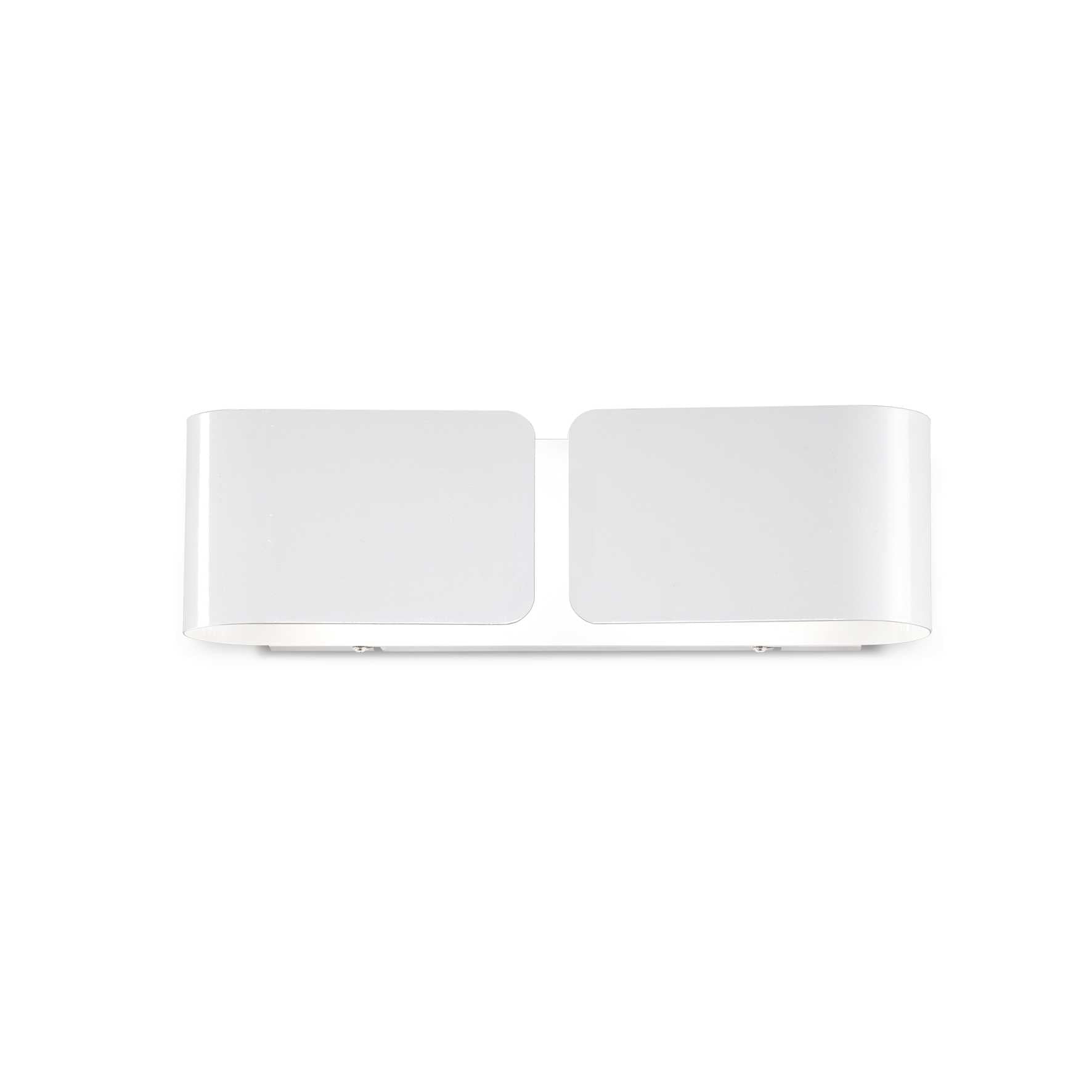 Clip Twin Wall Light Small White