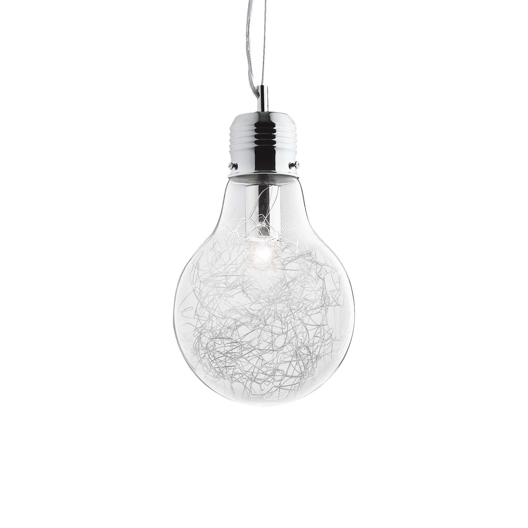 Luce Max Single Small Light Bulb Pendant