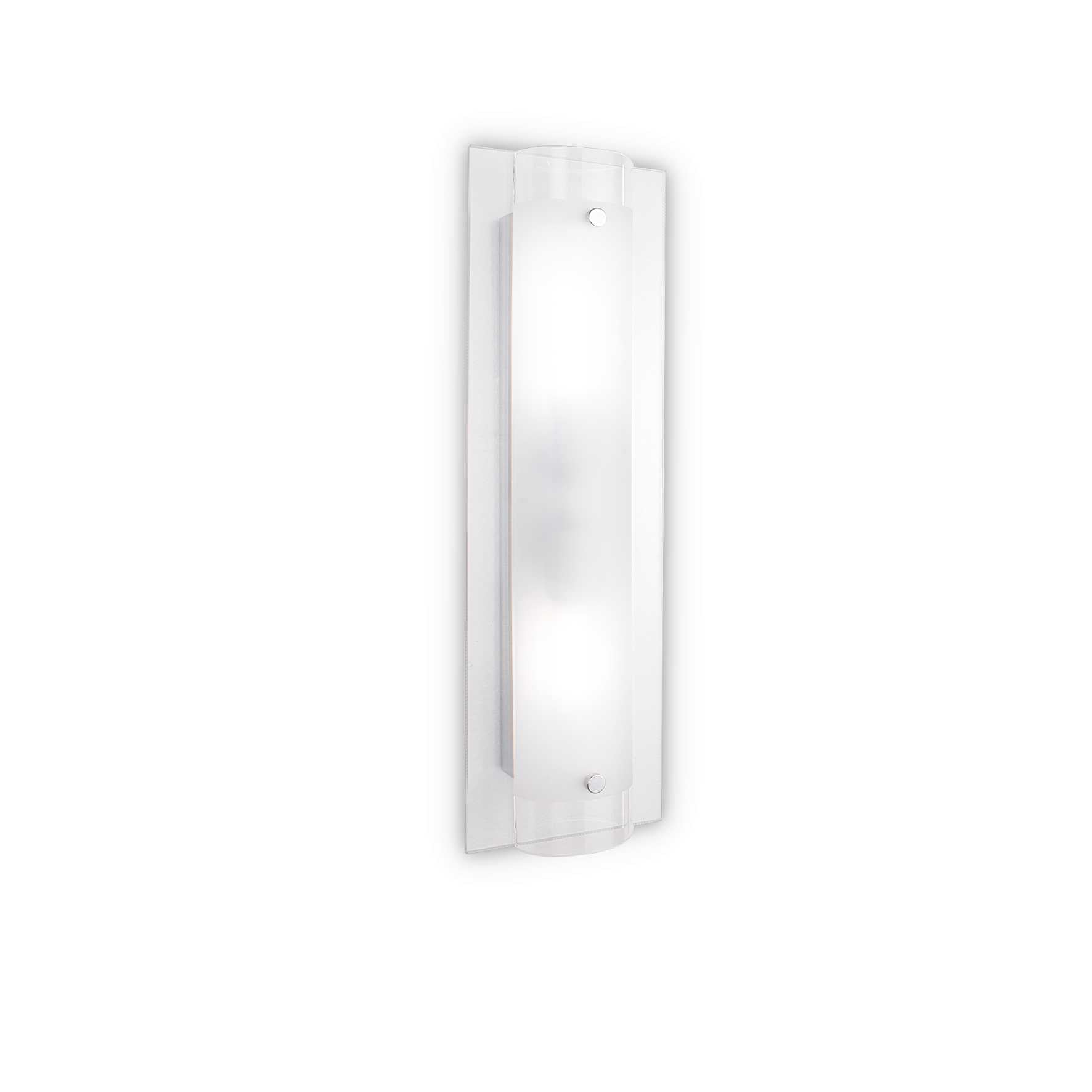 Tudor Clear and Frosted Rectangular Wall Light