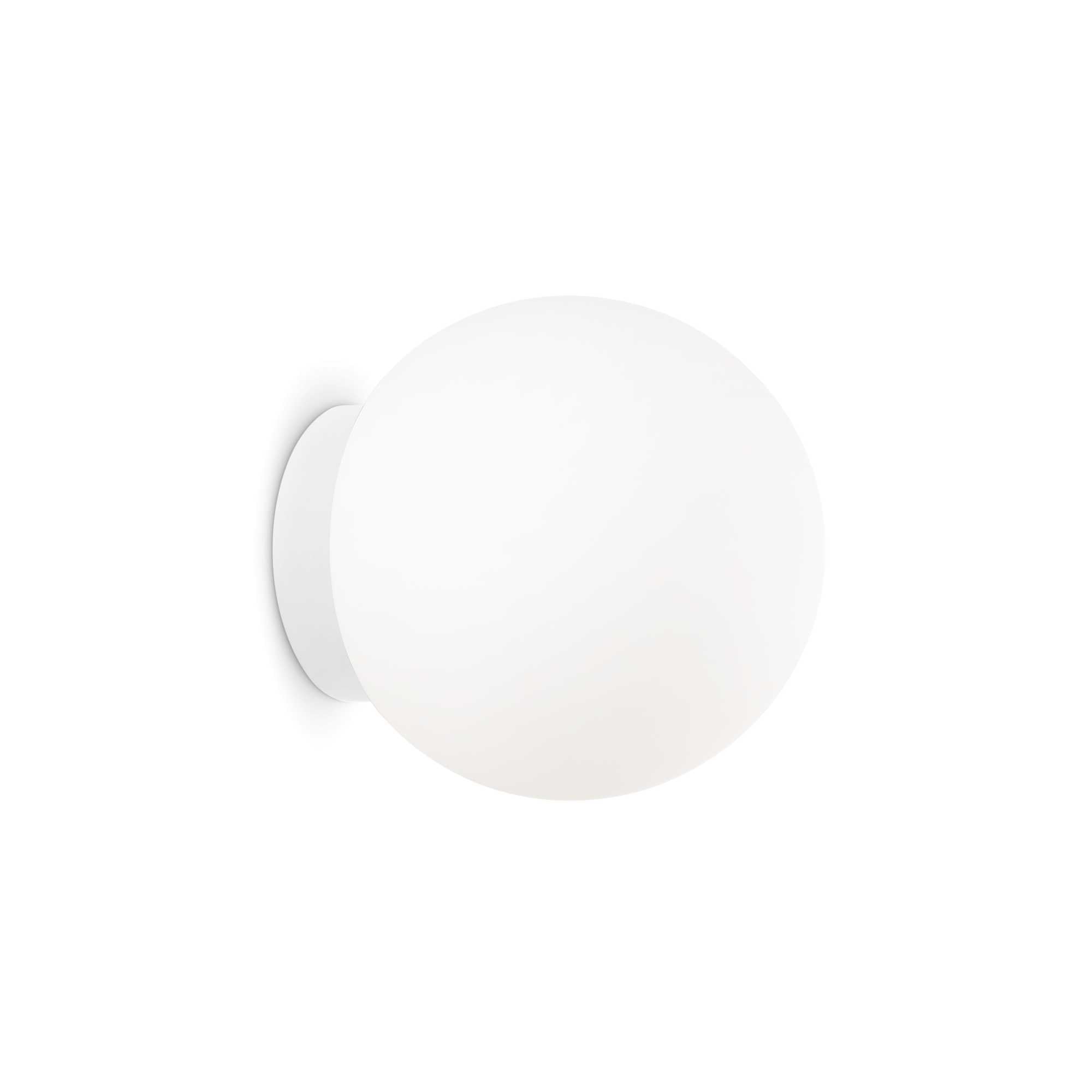 Mapa White Wall Light with 20cm Globe