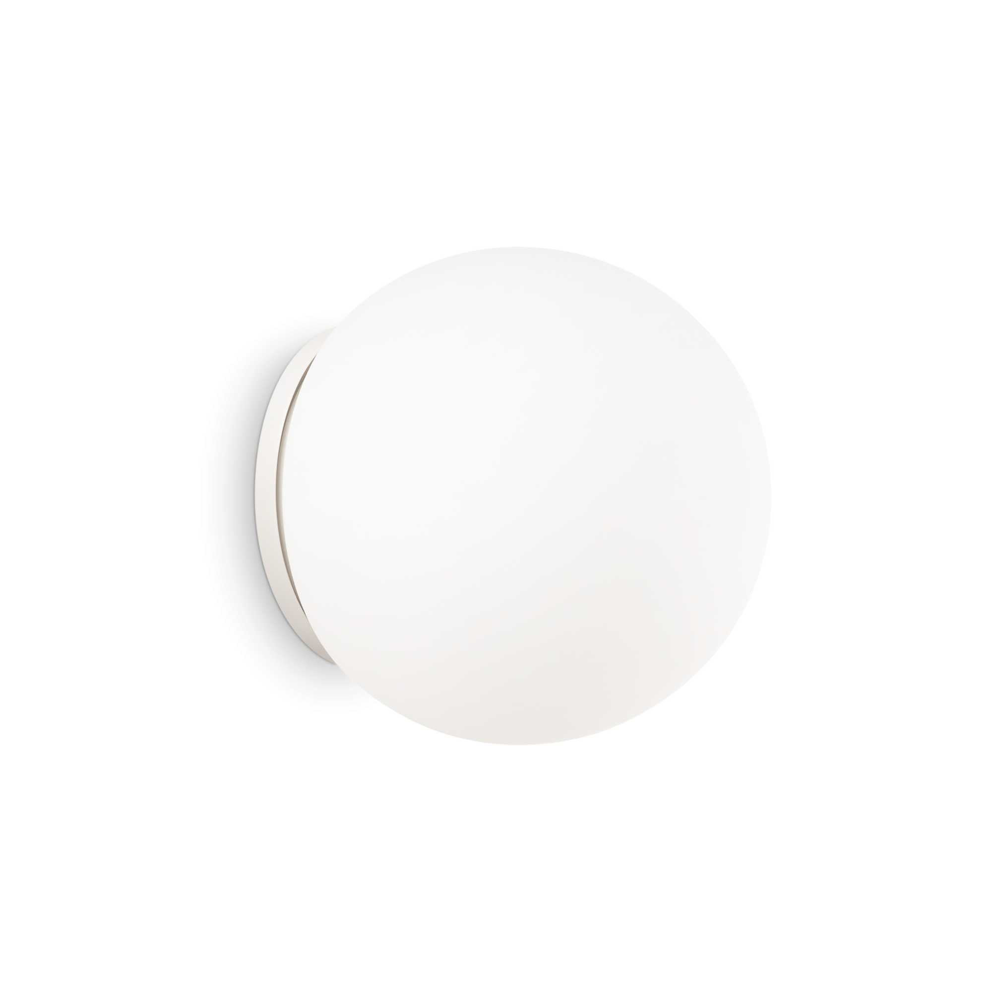 Mapa White Wall Light with 30cm Globe