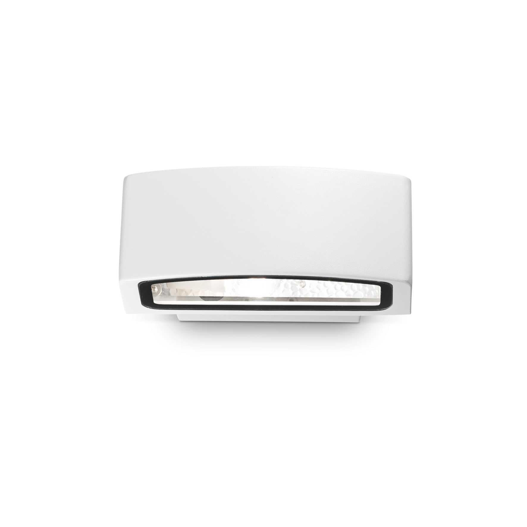 Andromeda Modern Plastic White Outdoor Wall Light