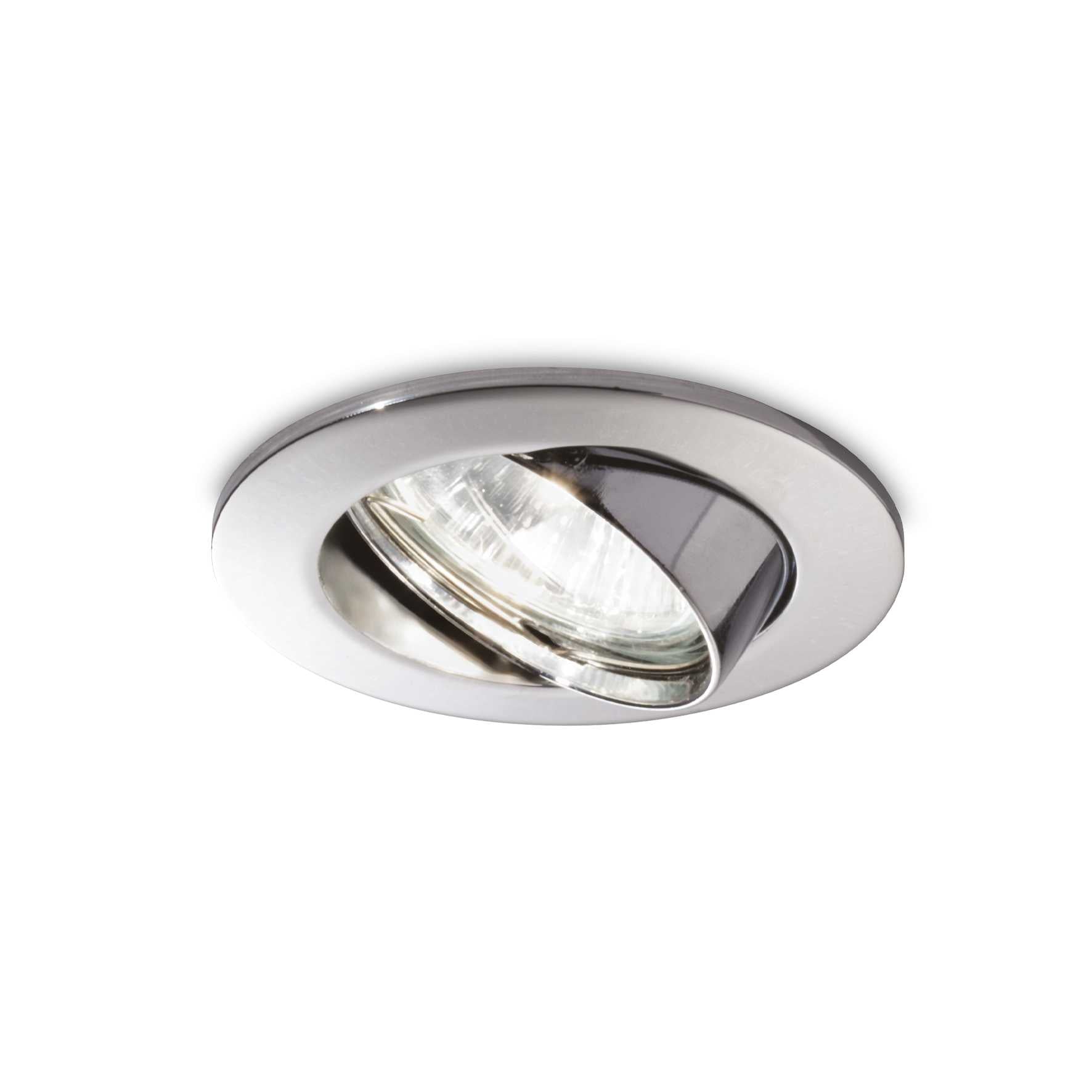 Swing Recessed Spotlight Chrome