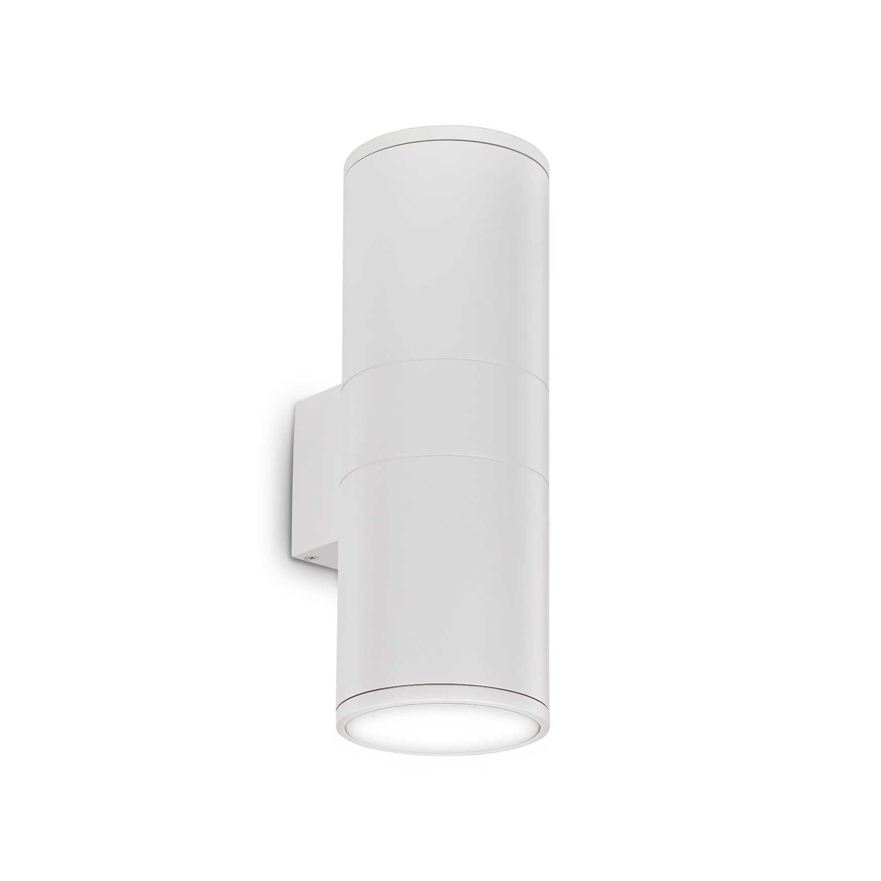 Gun Outdoor Double Twin White Up Down Wall Light