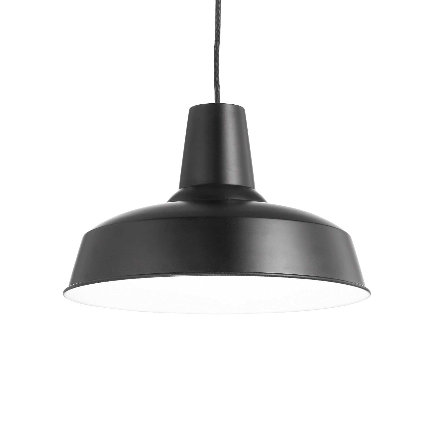 Moby Single Pendant Light Black