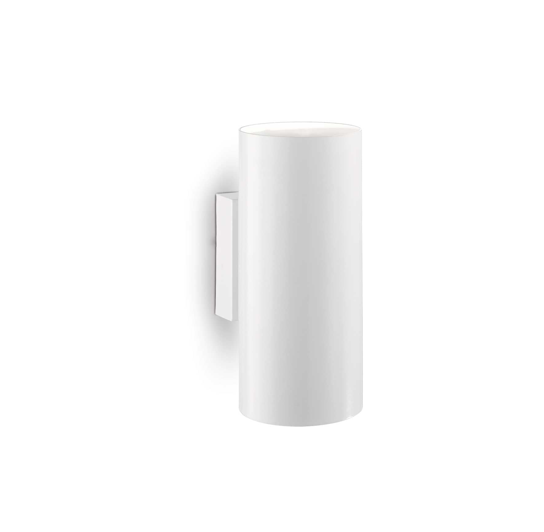 French White Modern Up Down Outdoor Cylinder Wall Light