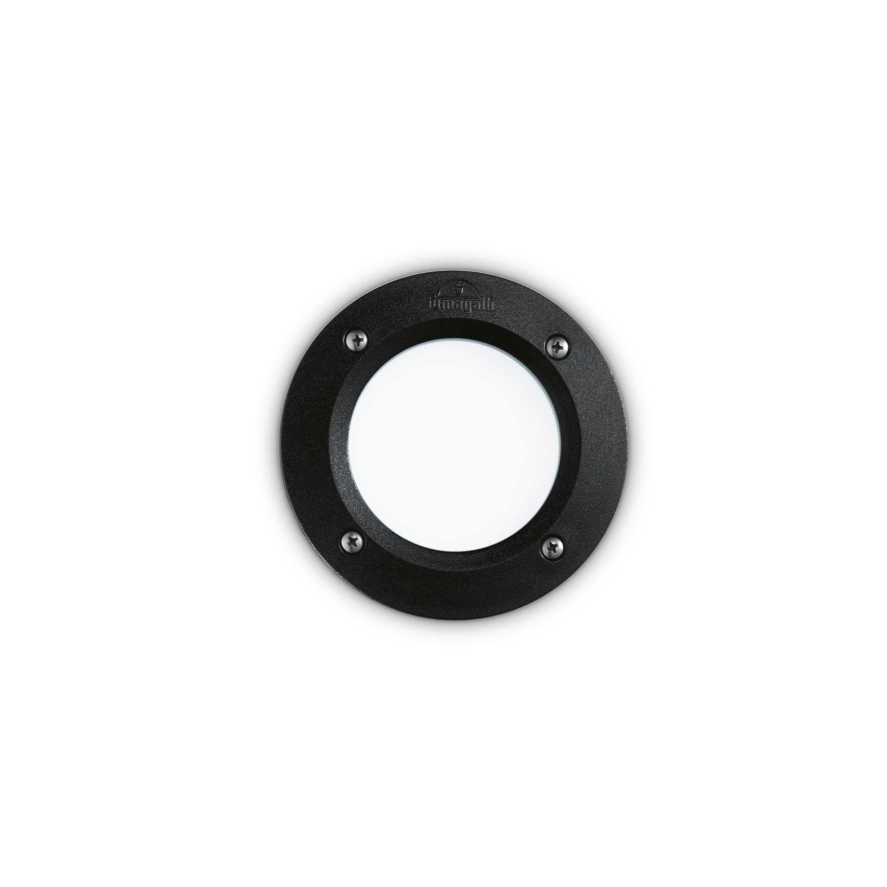 Leti Round Recessed Spotlight Black