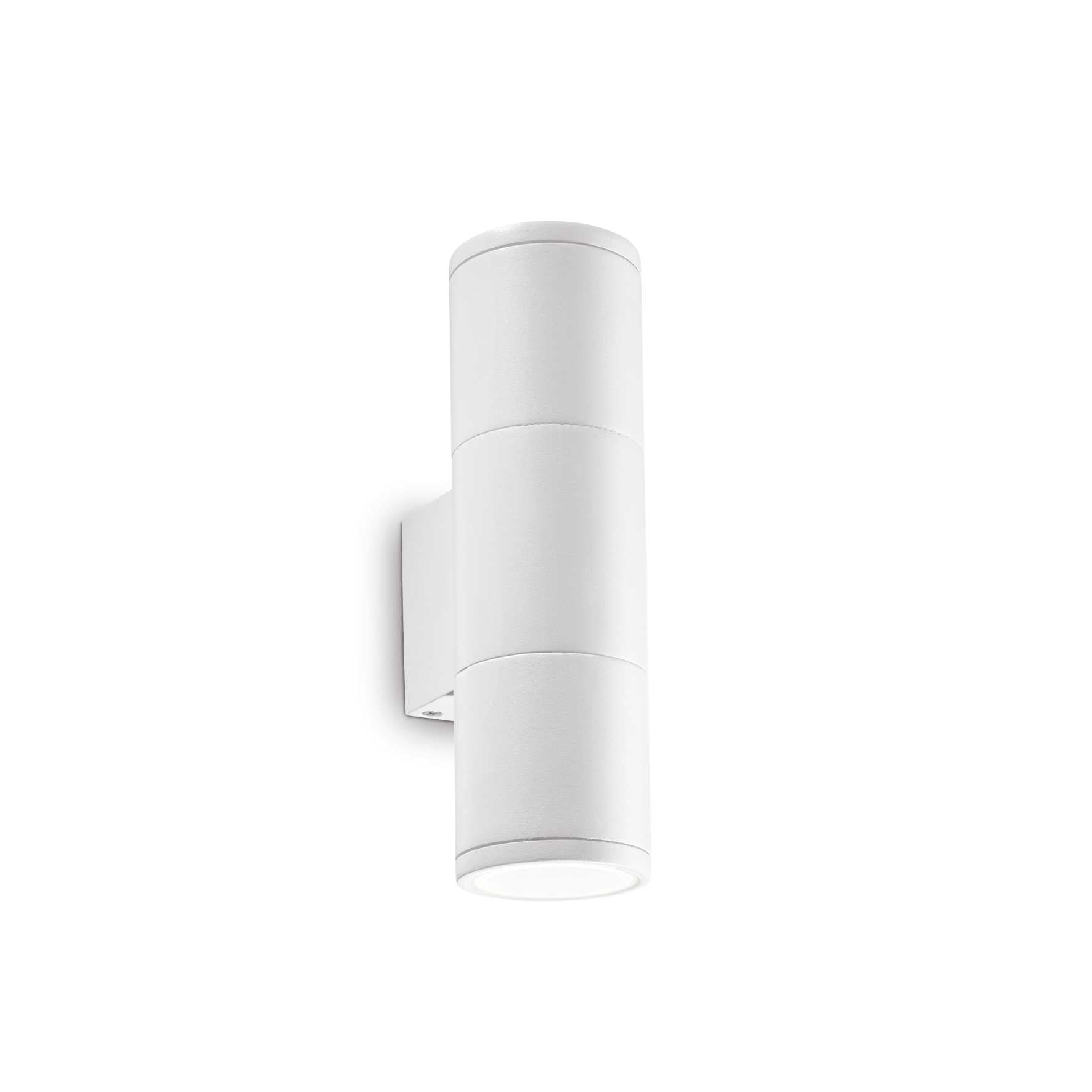 Gun Outdoor Double Twin Small White Up Down Wall Light