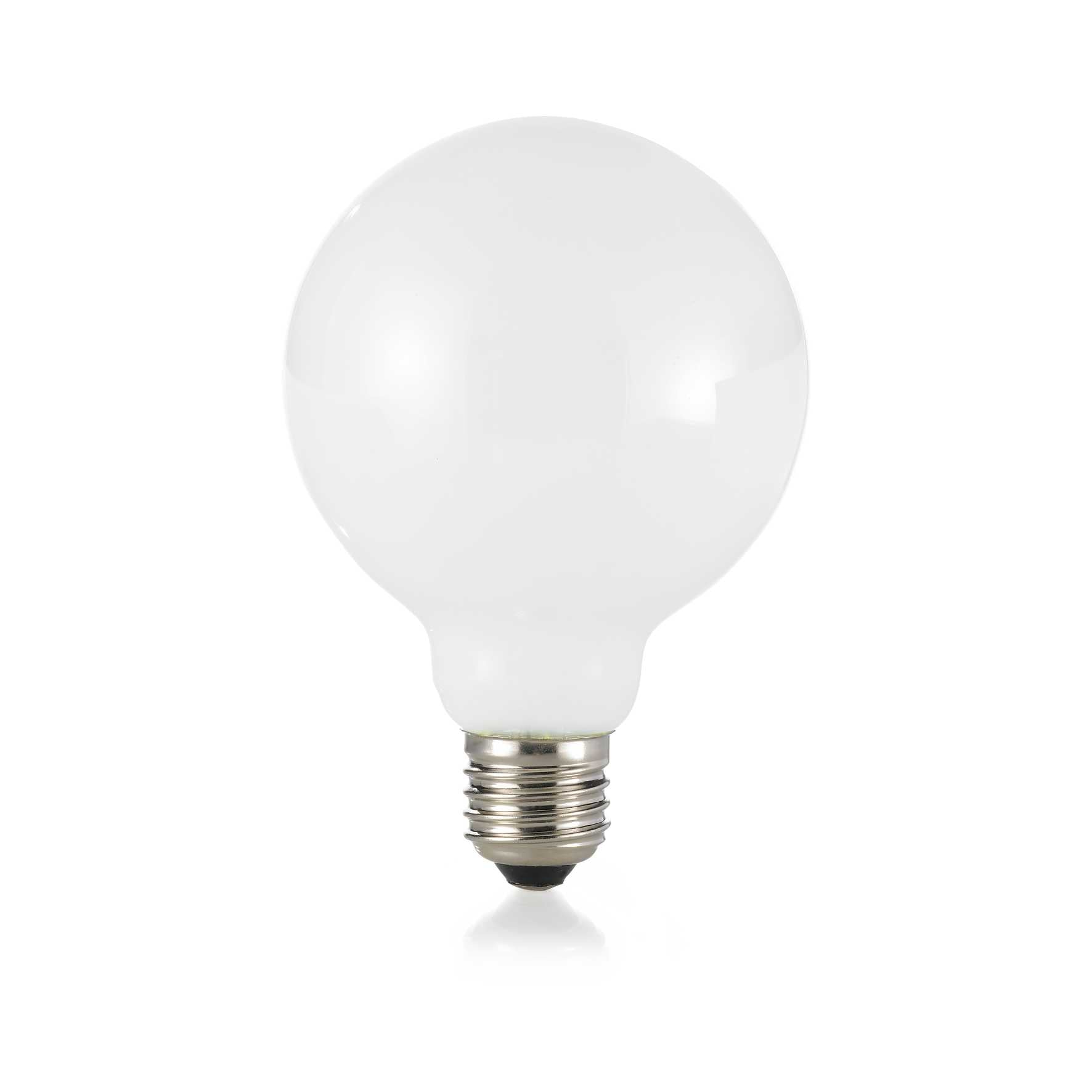 Light Bulb Classic E27 8W Globo D95 White