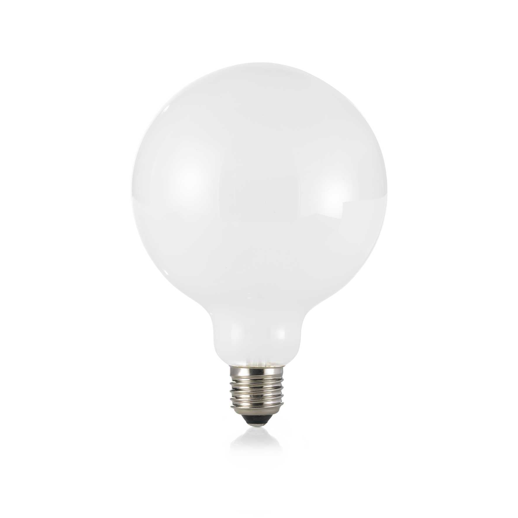 Light Bulb Classic E27 8W Globo D125 White