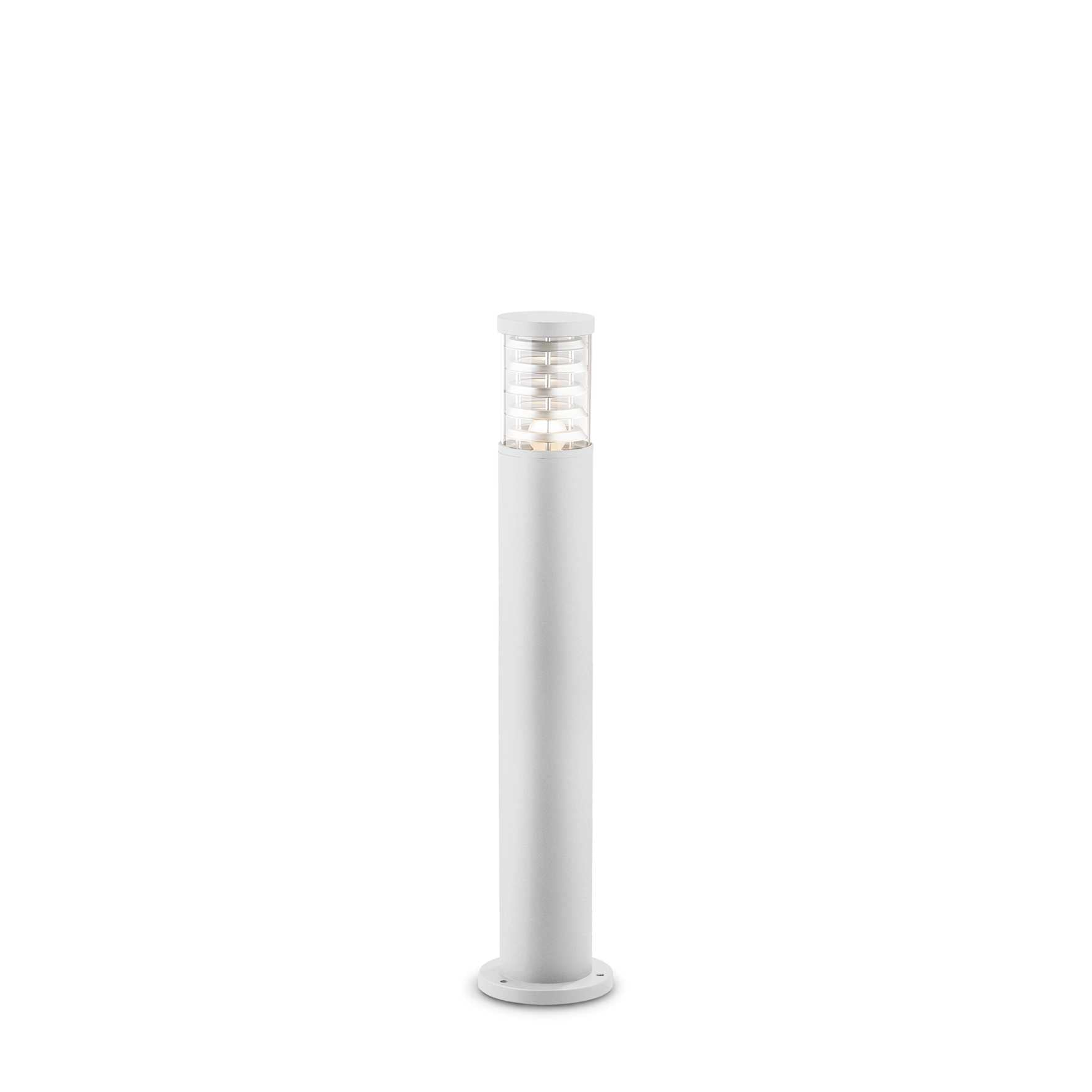 Tronco 80cm Single Garden Post Light in White