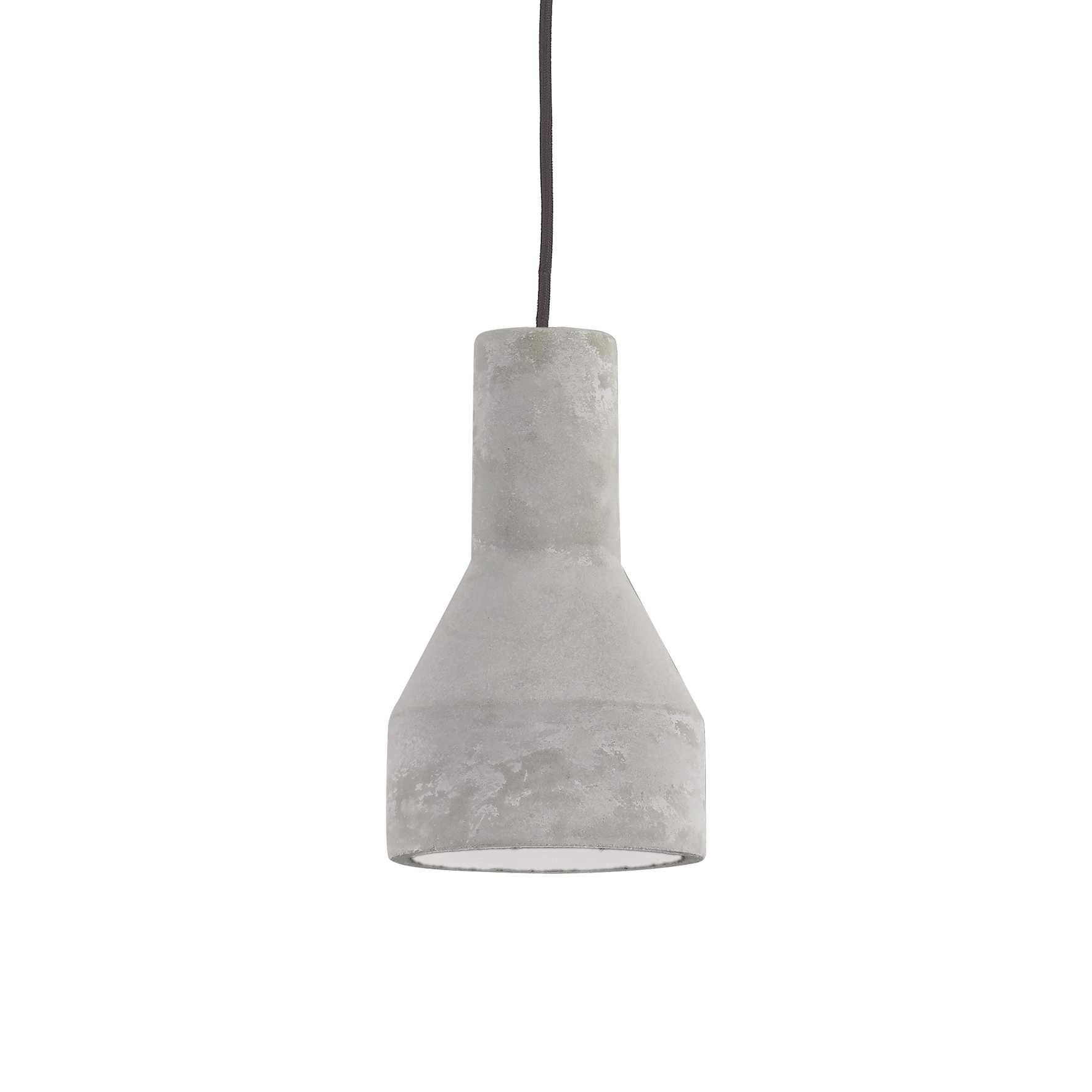 Oil 1 Single Pendant Light Cement Stone