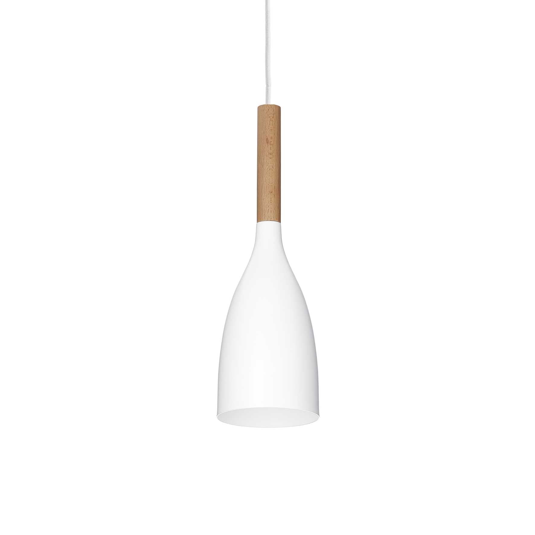 Manhattan Single Pendant Light White