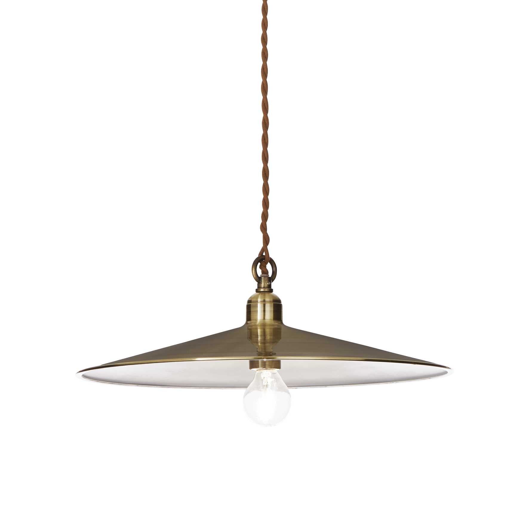 Cantina Single Pendant Light Big Bronze