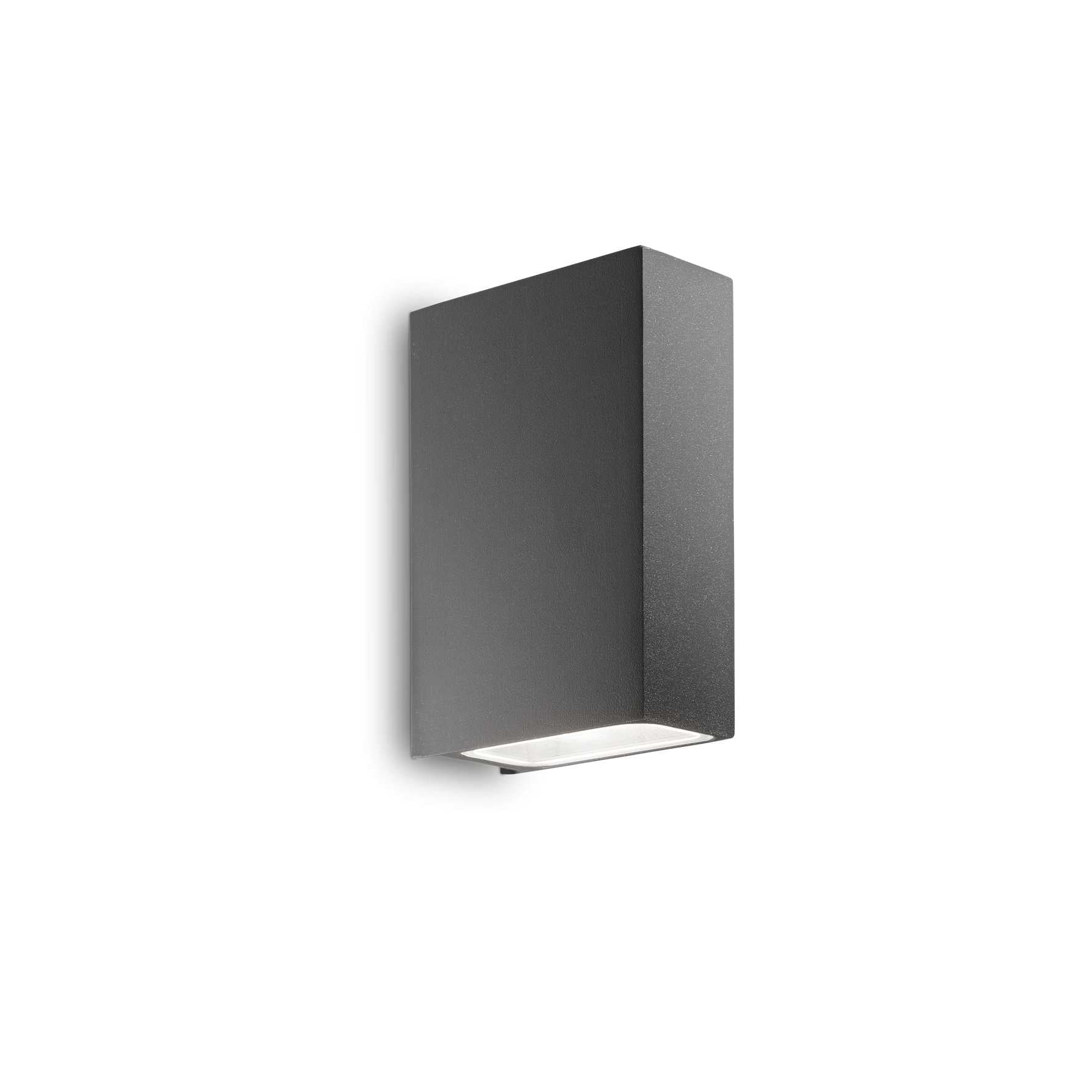 Tetris Square Graphite Wall Light, Up Down