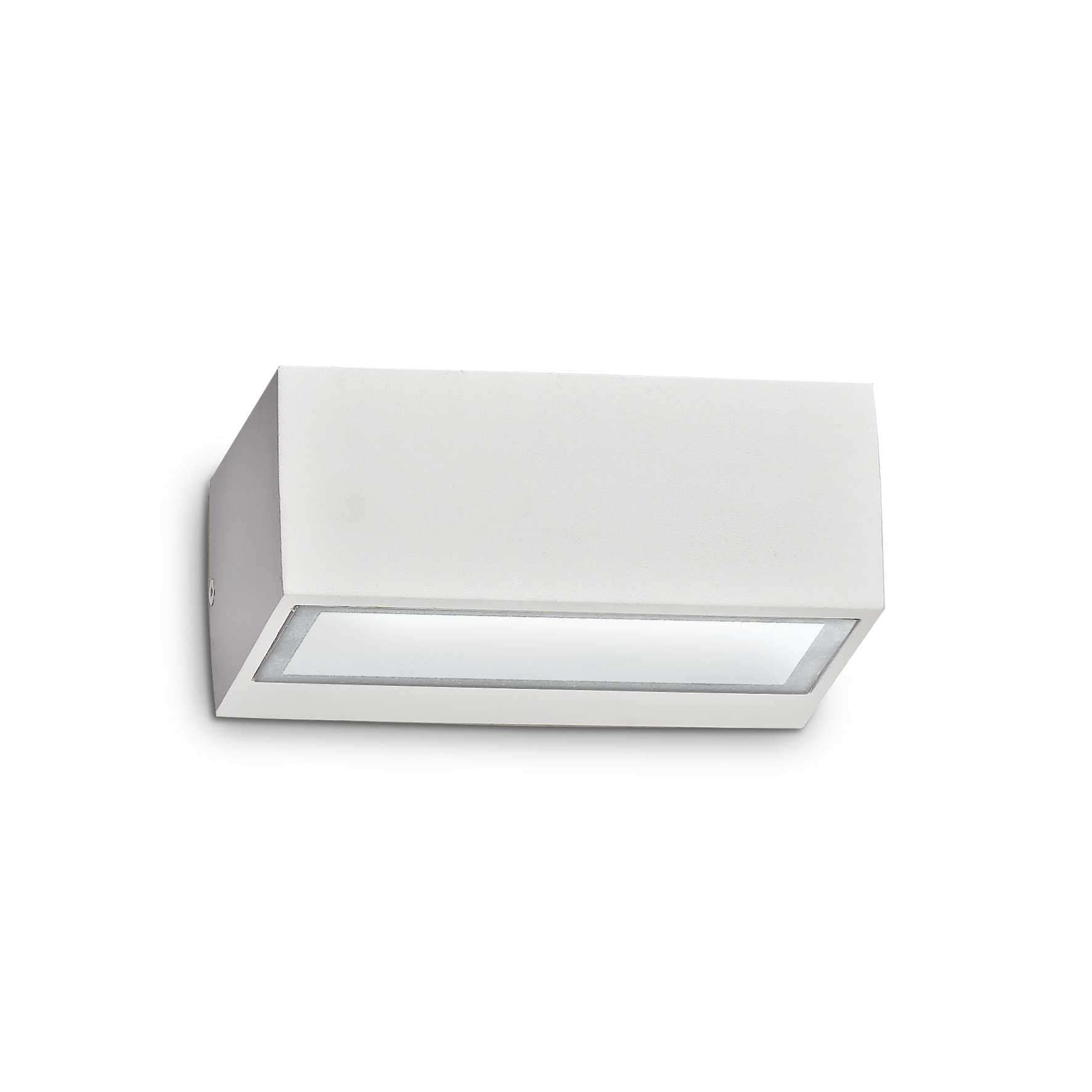 Outdoor Twin White Wall Light Block Wall Washer