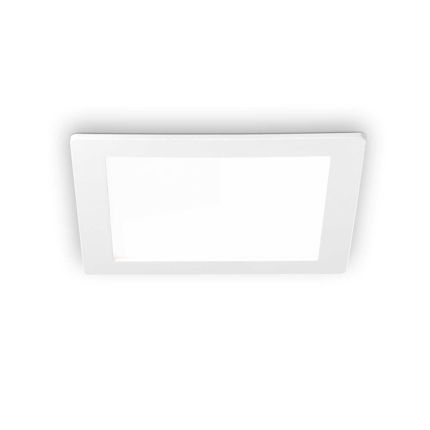 Groove French White Square Ceiling Light