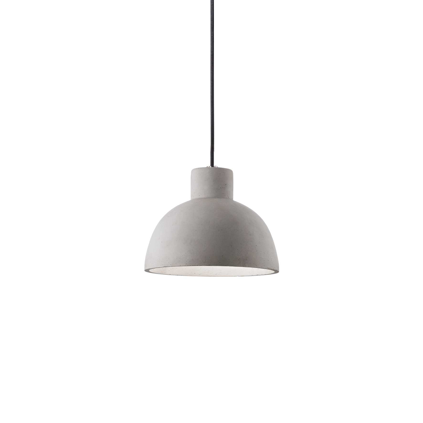 Oil 5 Single Pendant Light Cement Stone