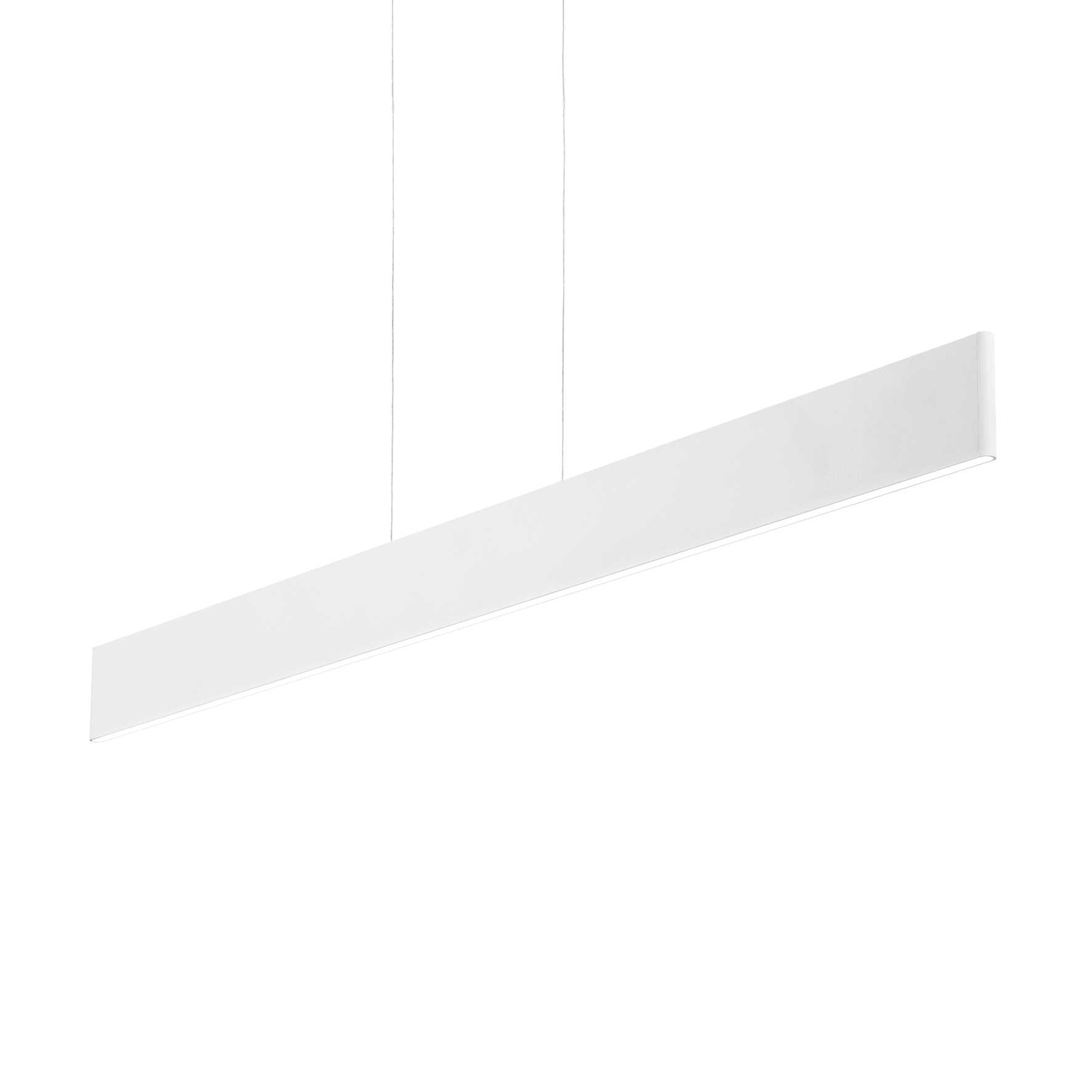 Desk Slimline White Office Desk LED Long Linear Light