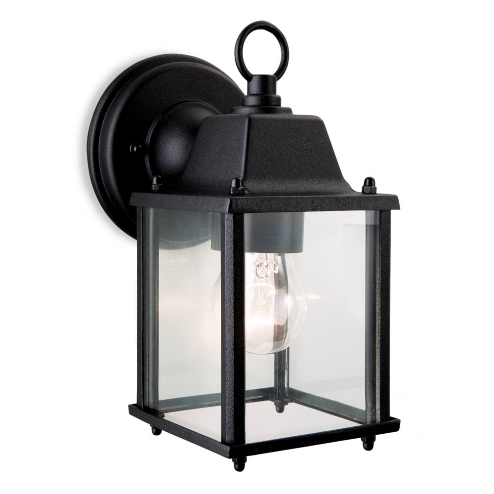 Jaded Traditional Black Coach Outdoor Garden Lantern