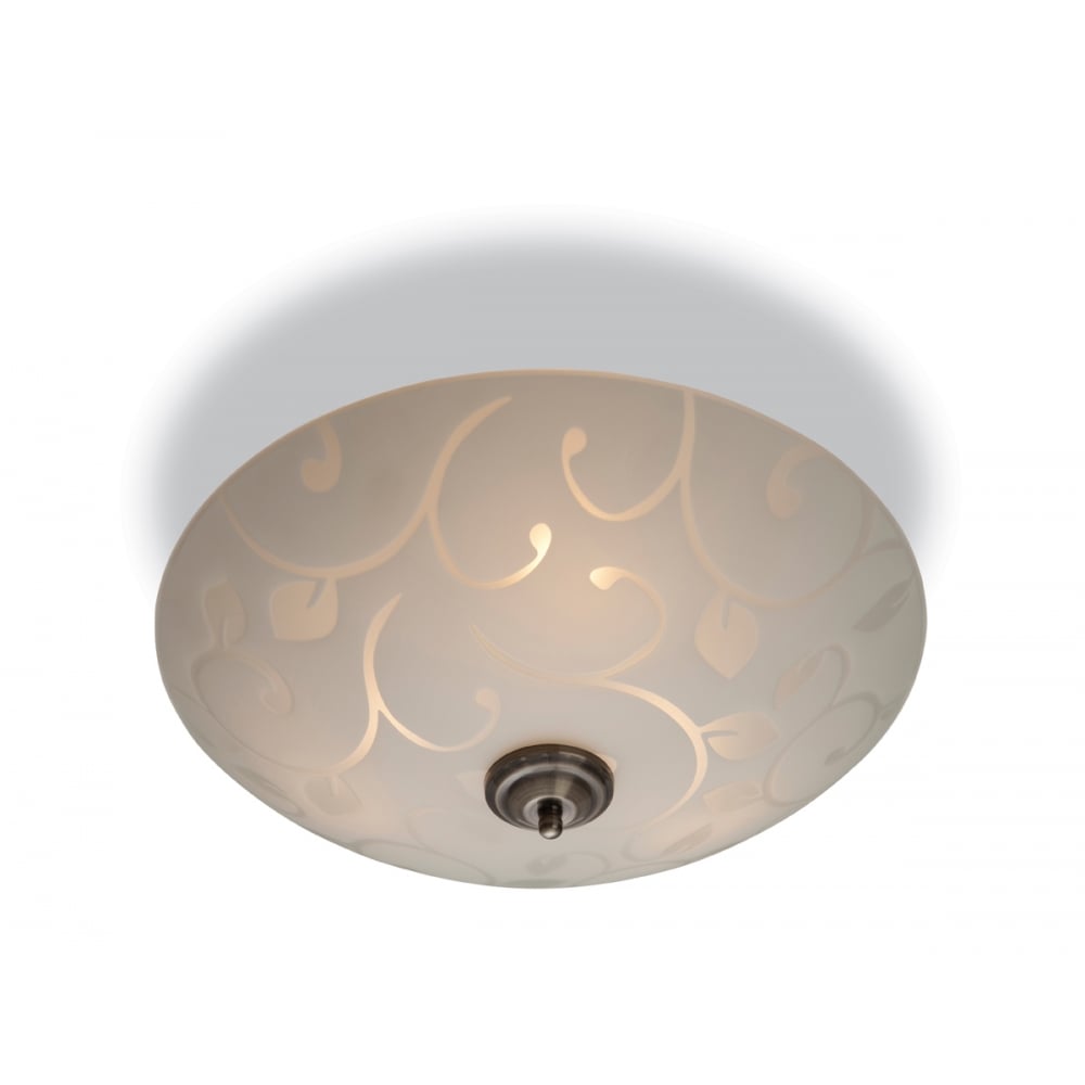 Flux Traditional Semi Flush Ceiling Light