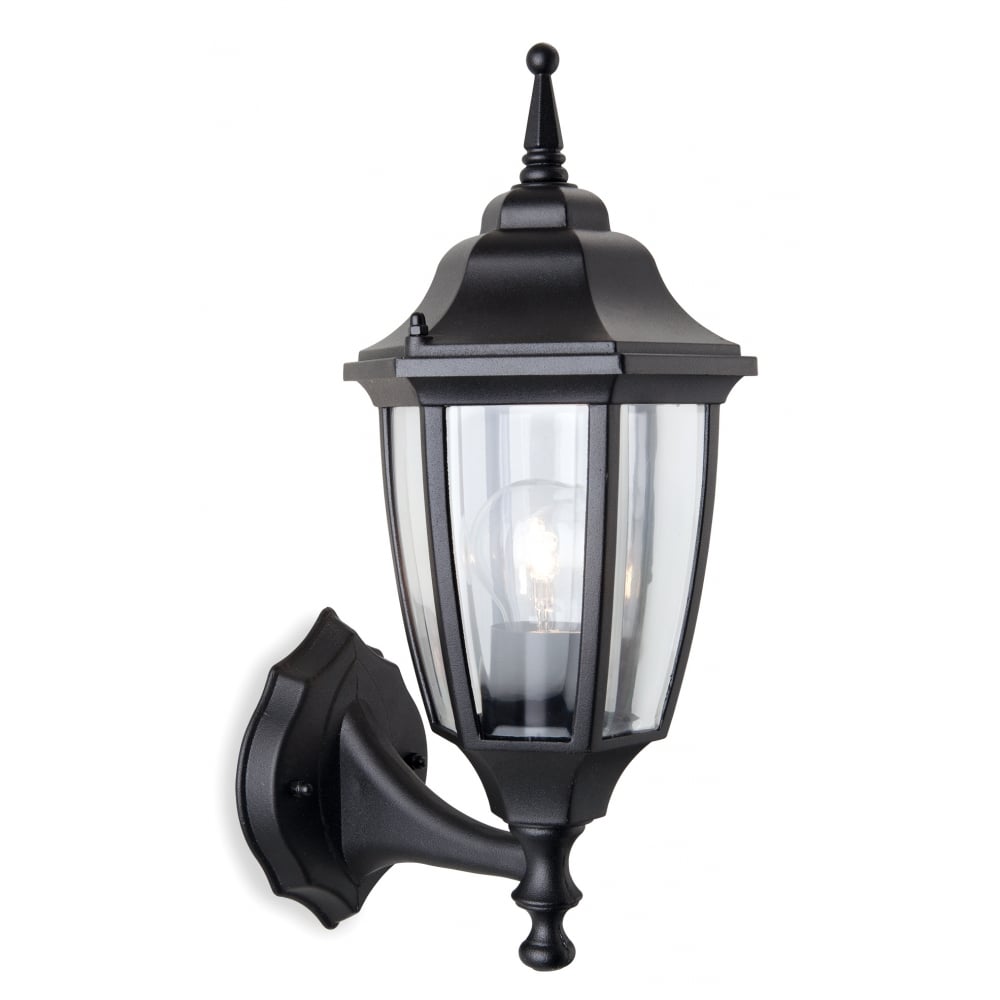 Jaded Traditional Black Coach Outdoor Garden Lantern