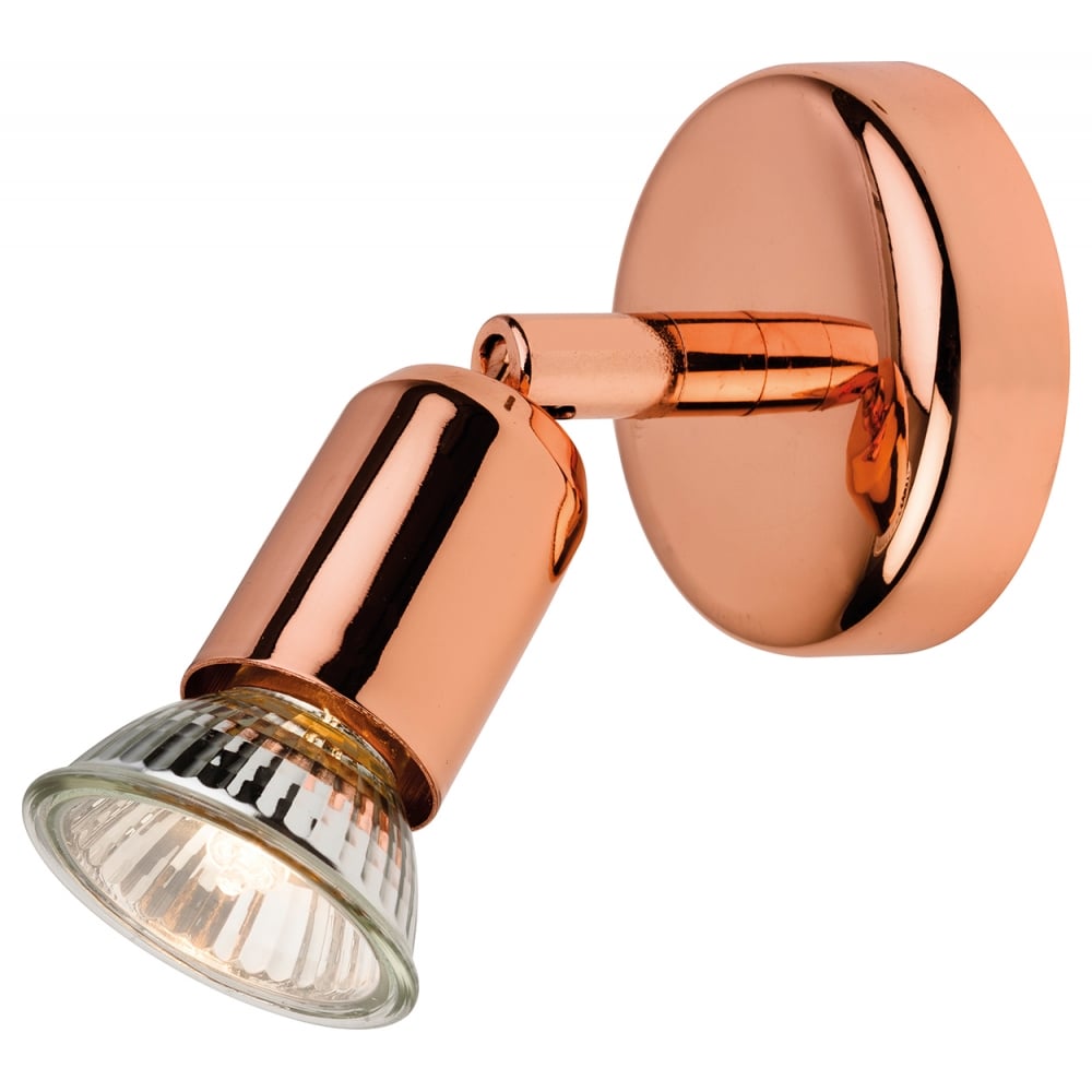 Pivotal Copper Brass Adjustable Ceiling Spotlight