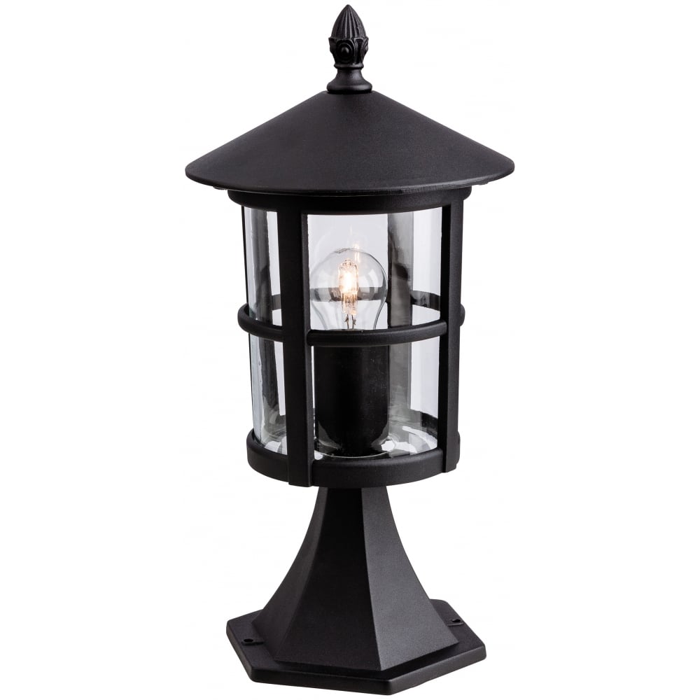 Epoch Traditional Outdoor Black Pillar Top Lantern