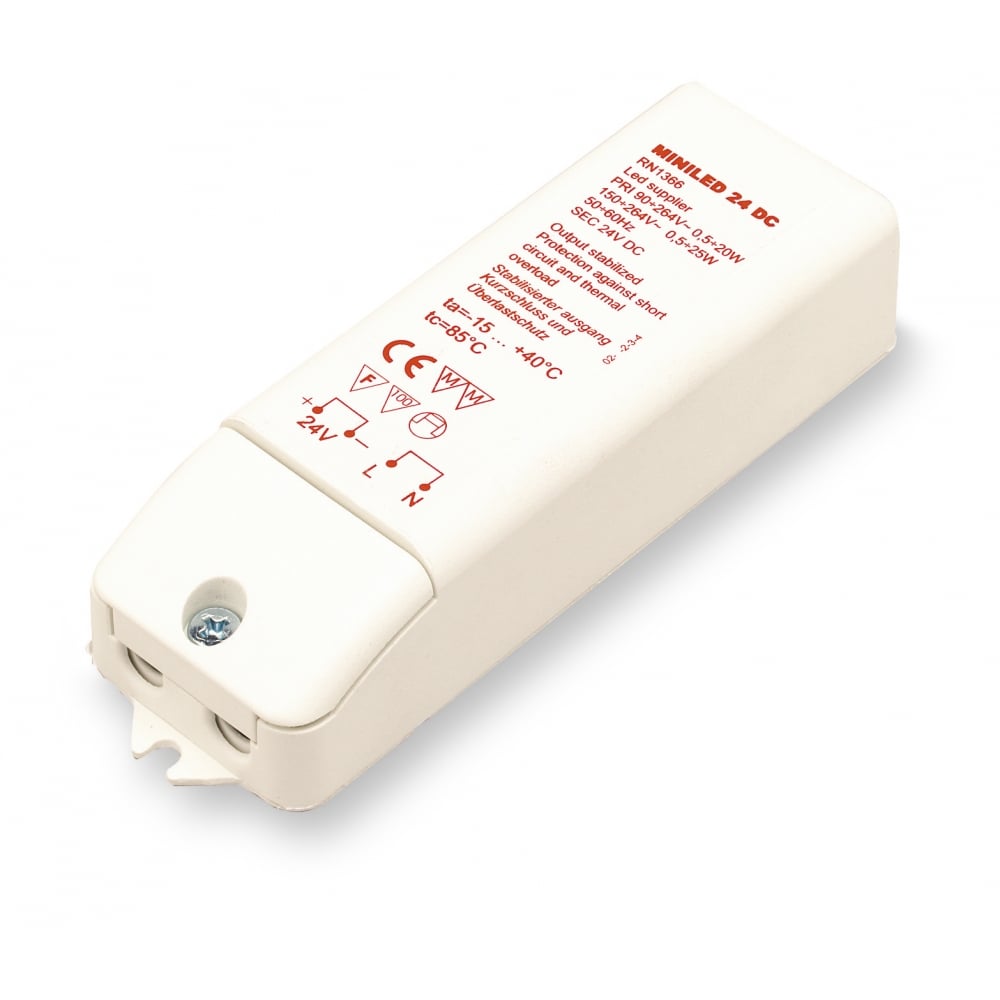 Transient Cream Led Transformer 24V DC