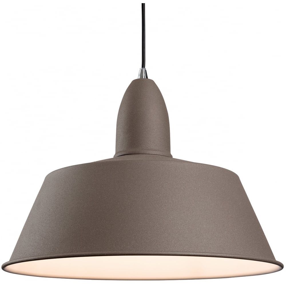 Vigour Modern Concrete Dome Shade Ceiling Light Pendant