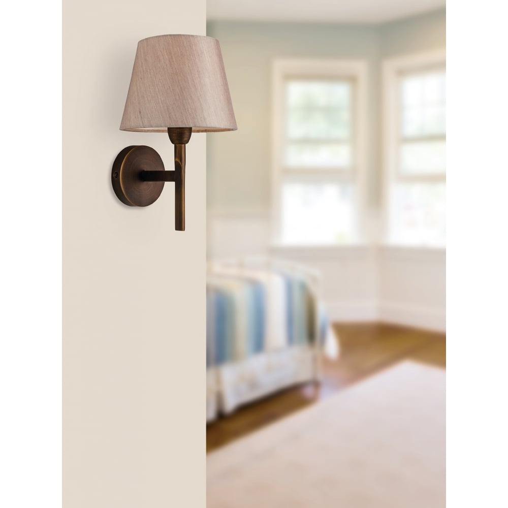 Taper Traditional Bronze Wall Sconce Fitting