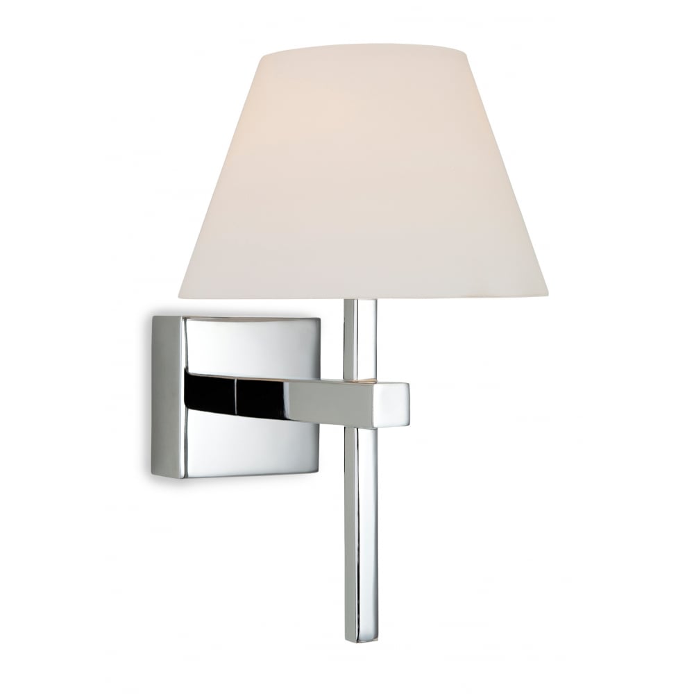 Taper Modern Polished Chrome Wall Sconce Light