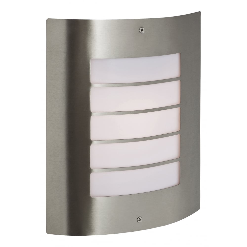 Compress Modern Stainless Steel Outdoor Wall Light