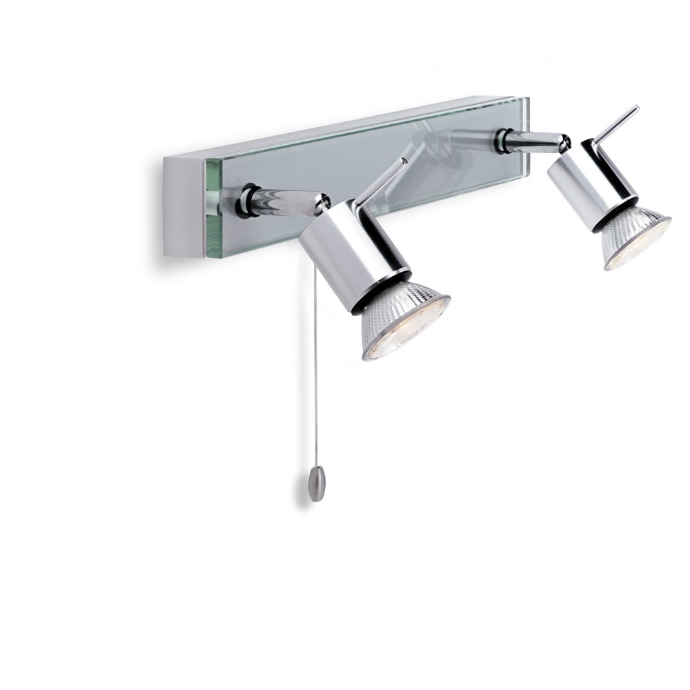 Fundament Modern Aluminium Bathroom Spotlight Bar