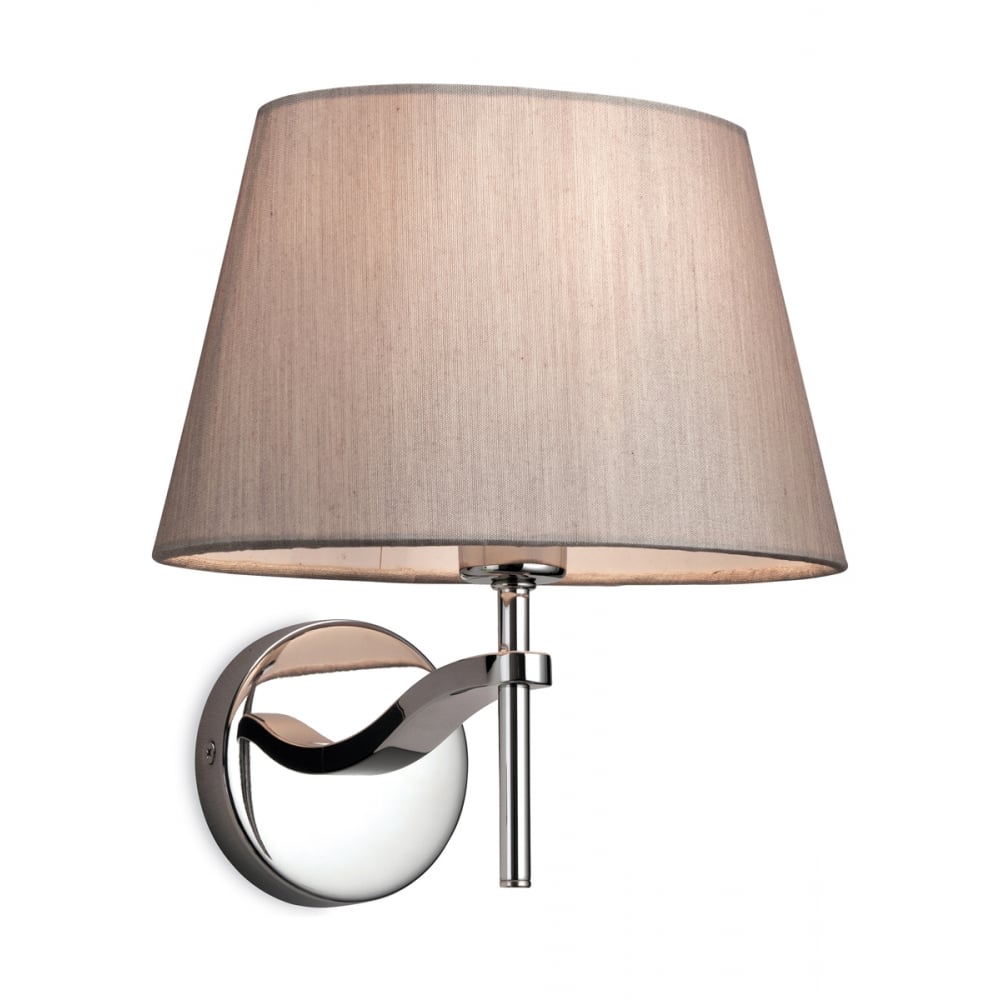 Taper Modern Polished Chrome Wall Sconce Light