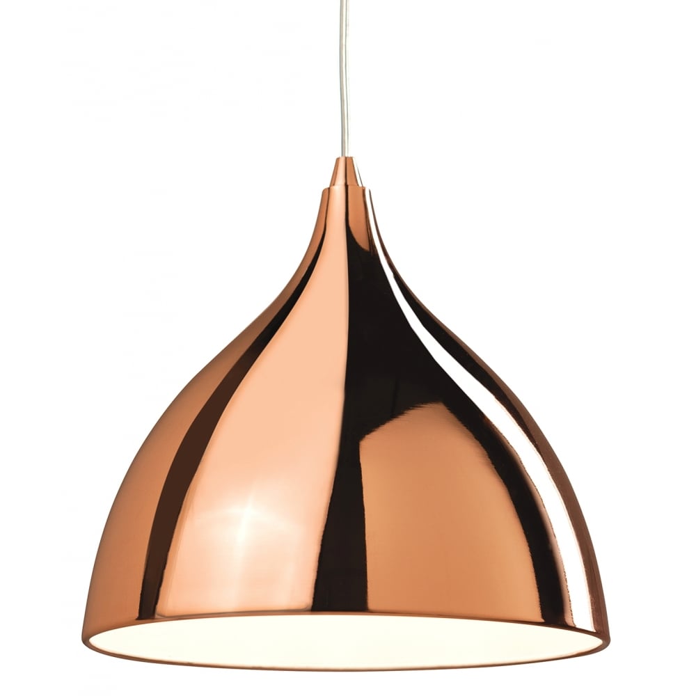 Bistro Modern Copper Ceiling Hanging Pendant Light