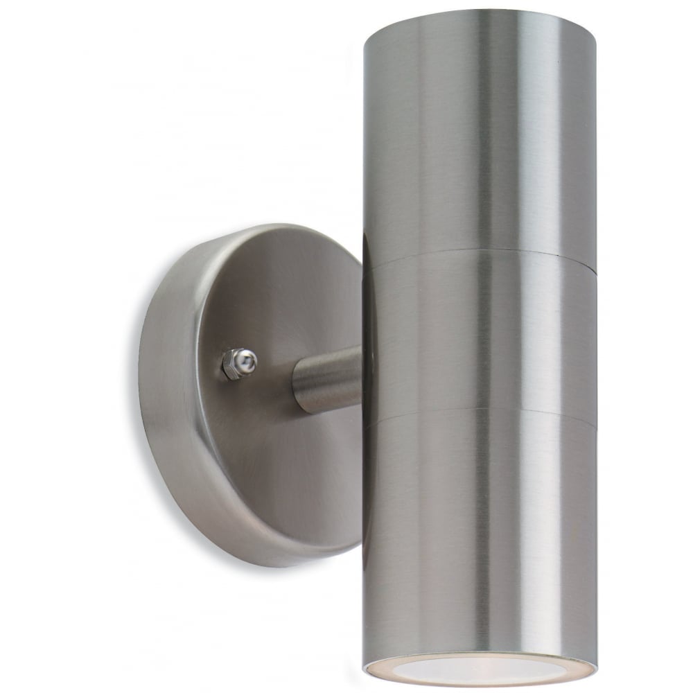 Fundament Modern Stainless Steel Outdoor Wall Sconce Light