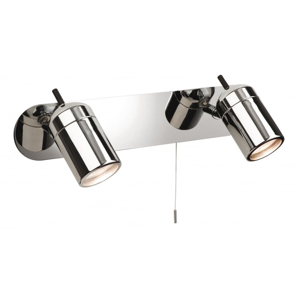 Modal Modern Polished Chrome Bathroom Single Spotlight