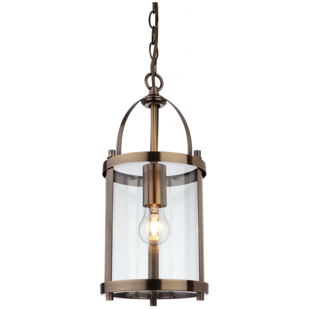 Flux Traditional Bronze Lantern Light Fitting