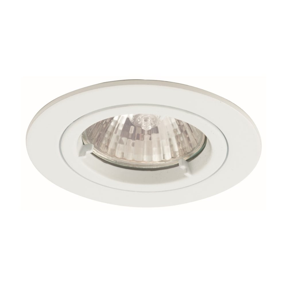 Ansell Twistlock GU10/MR16 Matt White / Cream Recessed Light