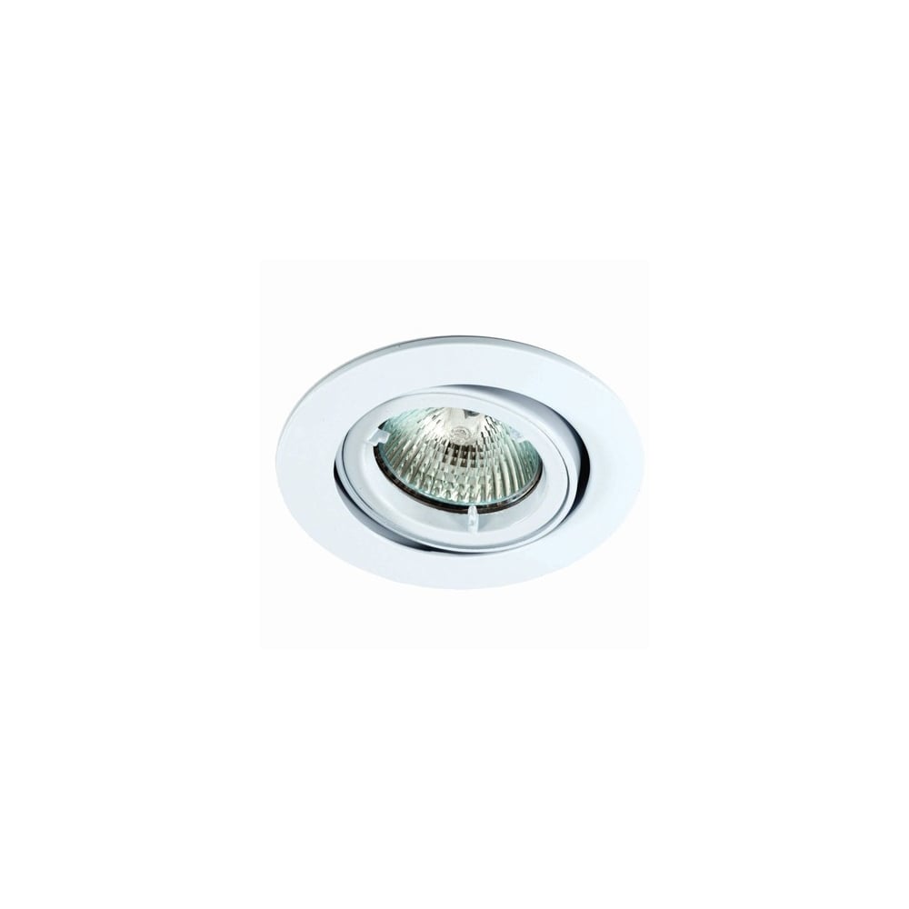 Ansell Twistlock Gimbal GU10/MR16 White Downlight