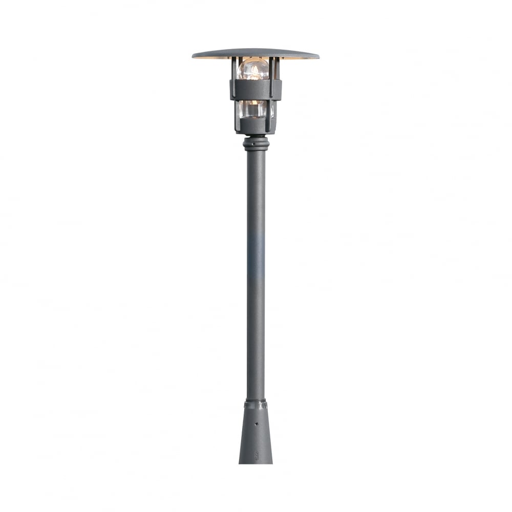 Freja Outdoor Modern Black Lamp Post Lantern Head