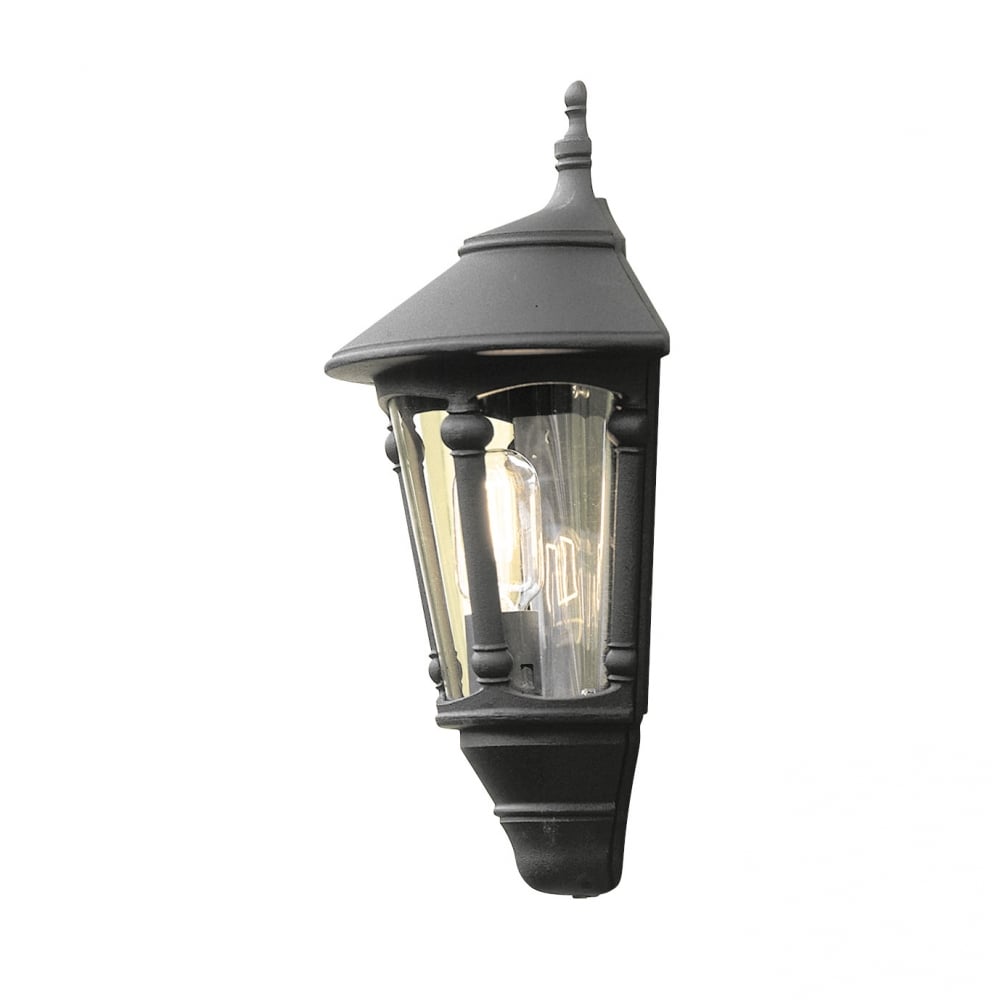 Virgo Flush Wall Light M.Black