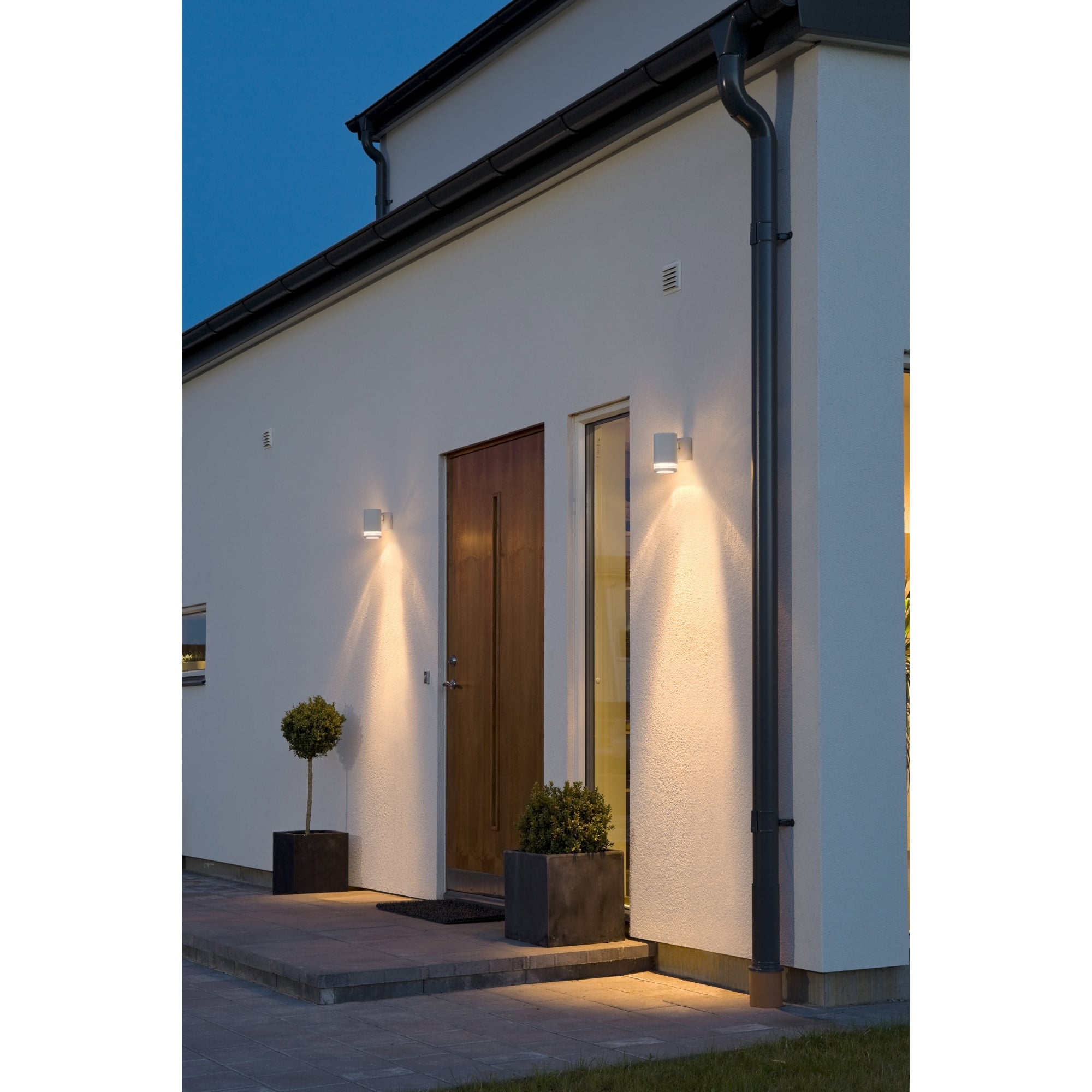 Modena Single Wall Light White