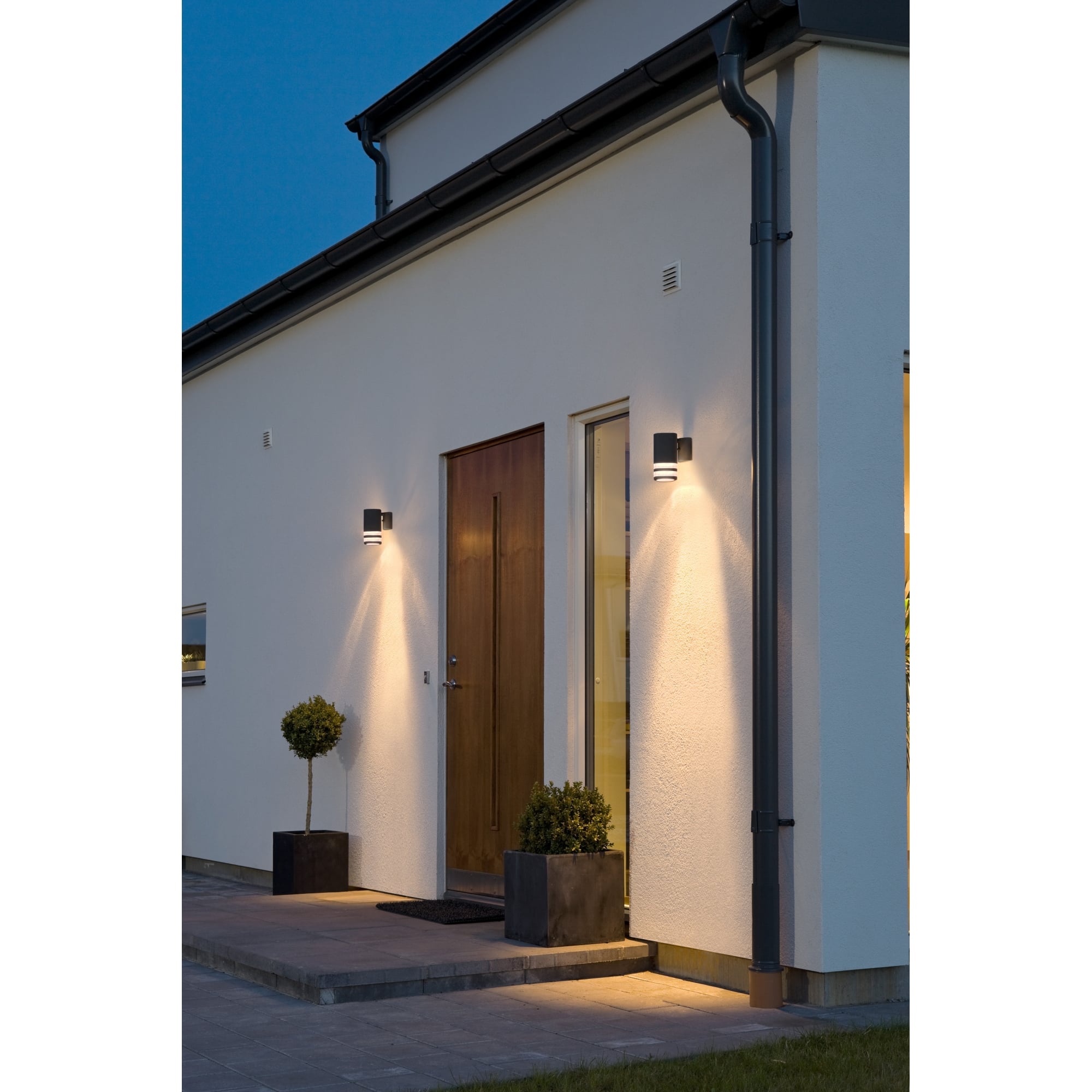 Modena Single Wall Light Black