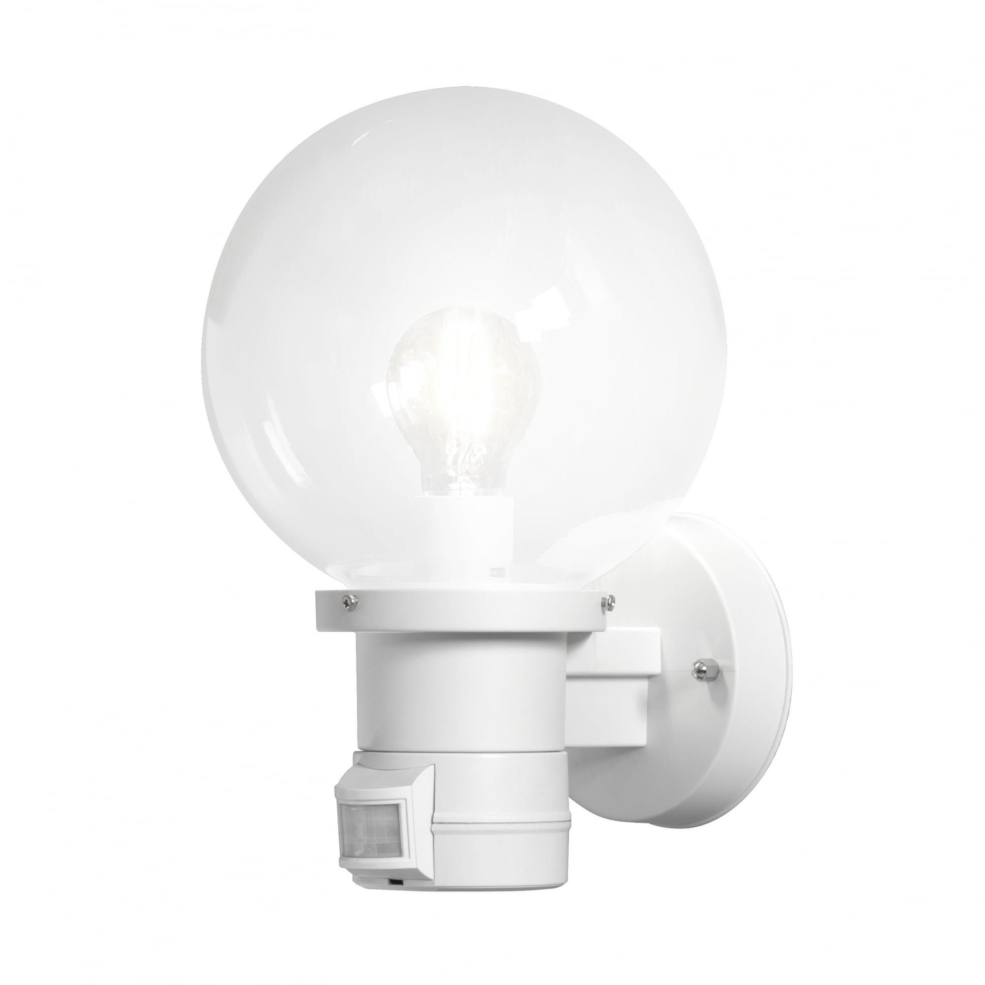 Nemi White Wall Light with PIR Motion Sensor