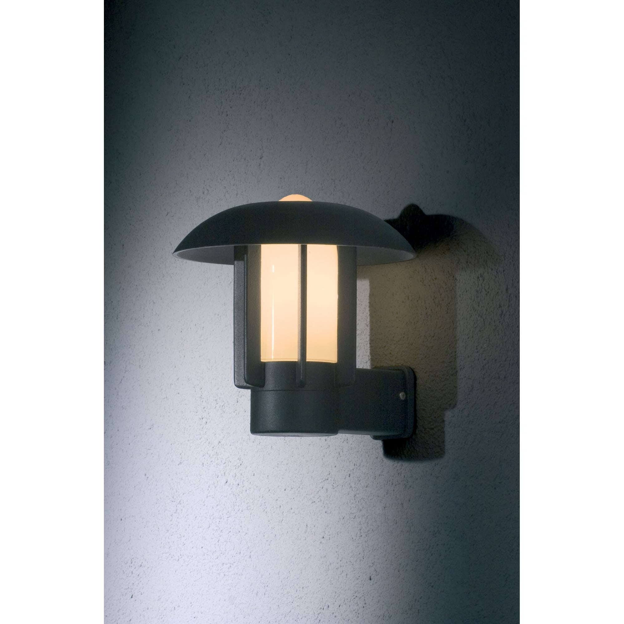 Heimdal Traditional Matte Black Wall Light