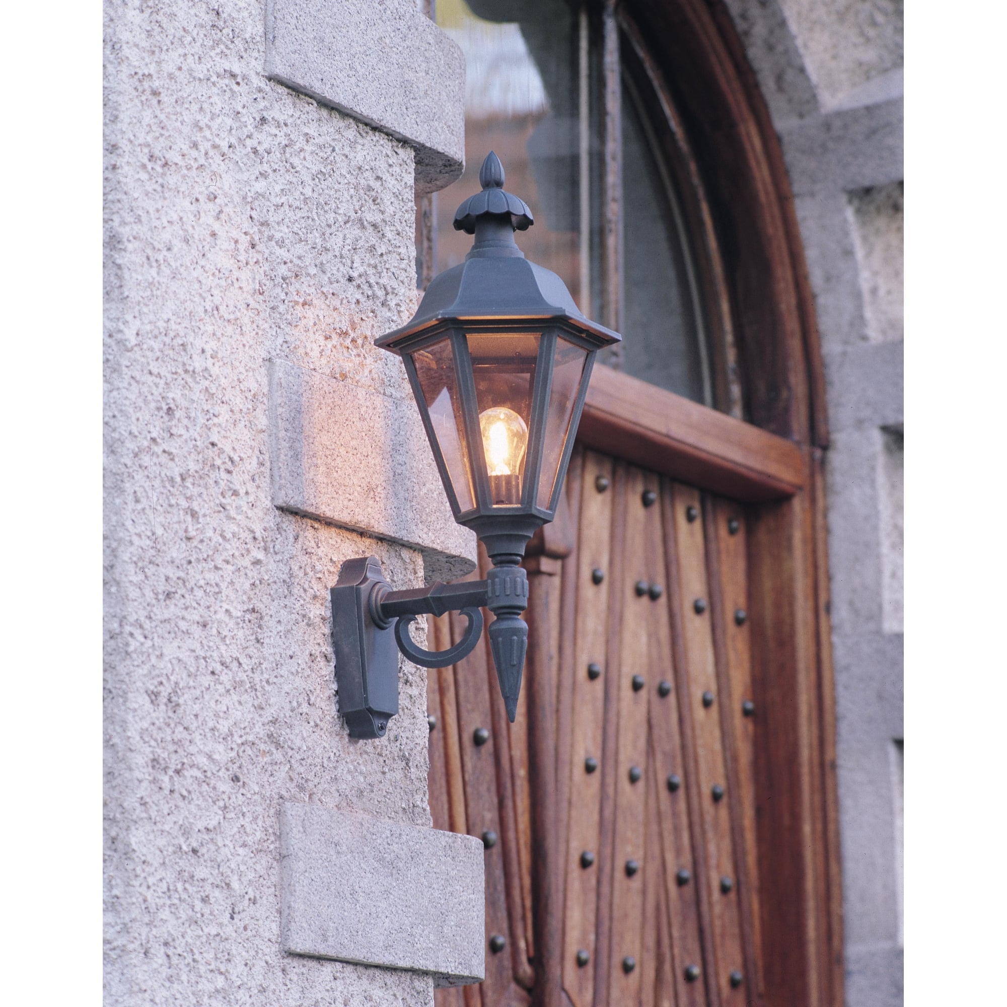 Pallas Victorian Black Porch Lantern