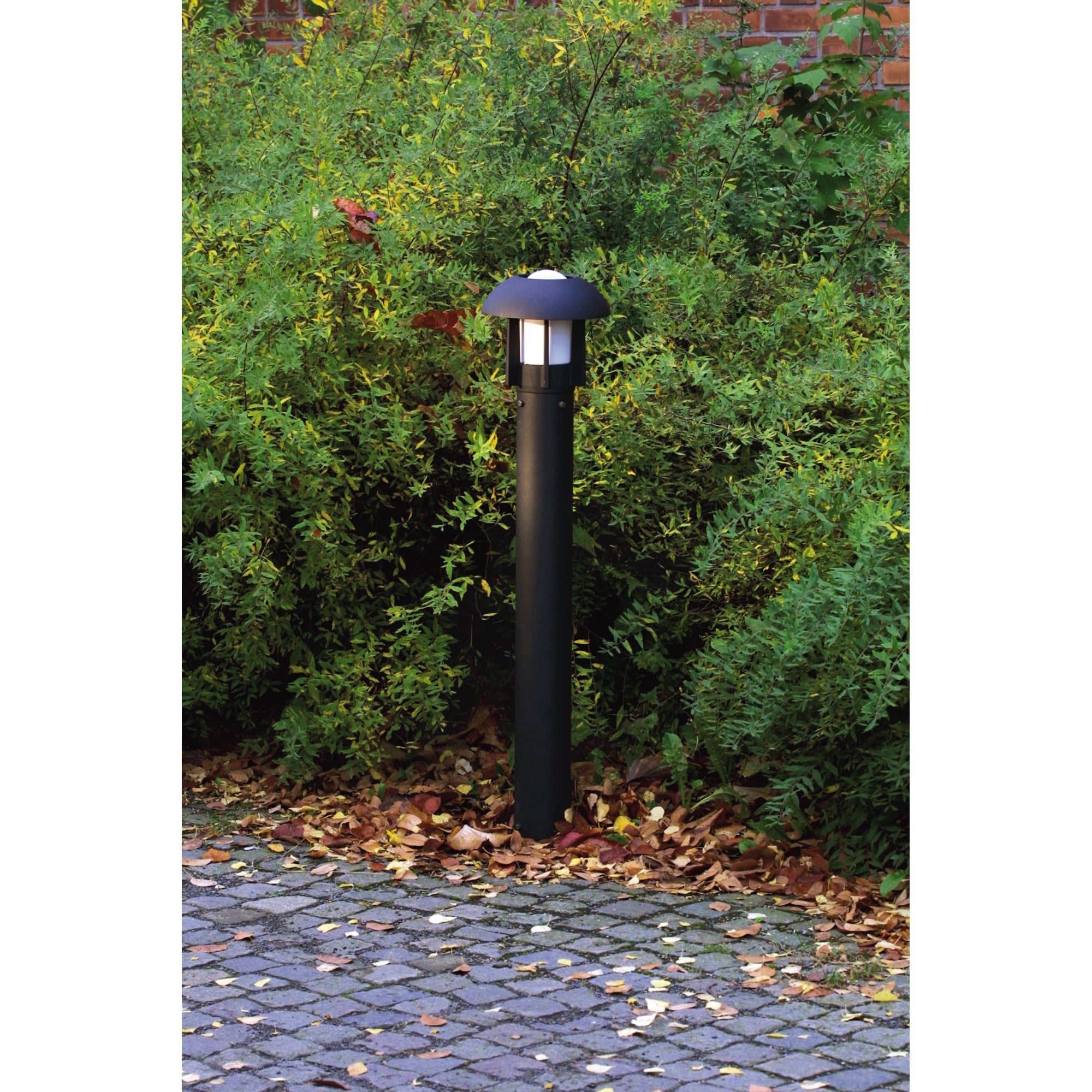 Heimdal Matt Black Pathway Bollard