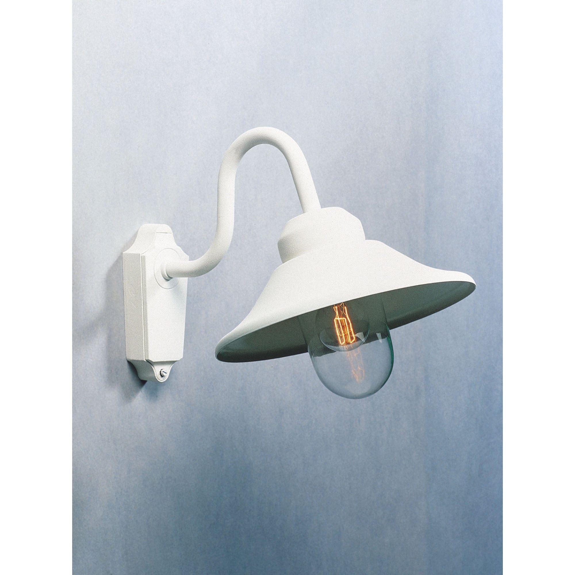 Vega Matt White Wall Light